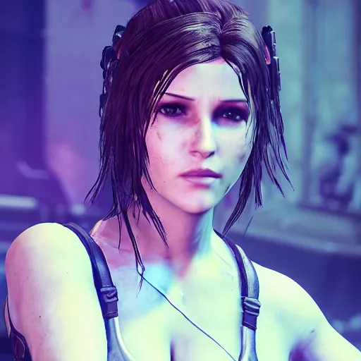 Prompt: random actress in gears of war destiny 2 overwatch witcher 3 god of war tomb raider cyberpunk 2 0 7 7 doom, highly detailed, extremely high quality, hd, 4 k, professional photographer, 4 0 mp, lifelike, top - rated, award winning, realistic, detailed lighting, detailed shadows, sharp, edited, corrected, trending