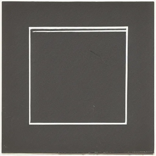 Image similar to black square by ad reinhardt