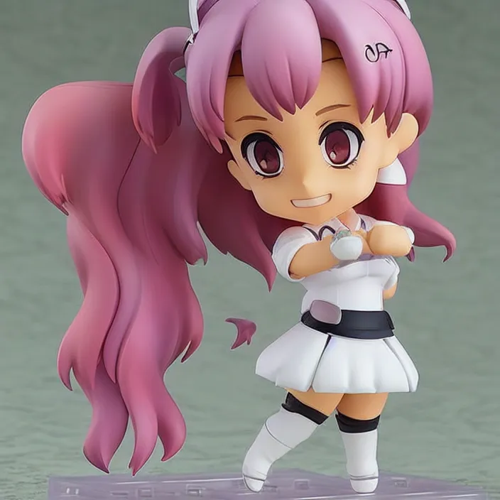 Prompt: Ariana Grande, An anime nendoroid of Ariana Grande, figurine, detailed product photo