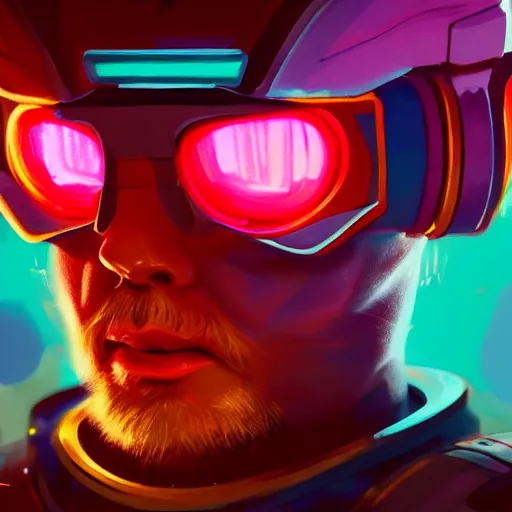 Prompt: a stylized portrait of a kang the conqueror, stylized, arcane magic, red and yellow vapor, neon color, vivid color, lens flare, volumetric light from below, background by justin gerard, hyperdetailed concept art by Ross Tran and Greg Rutkowski, trending on ArtStationHQ, 8k
