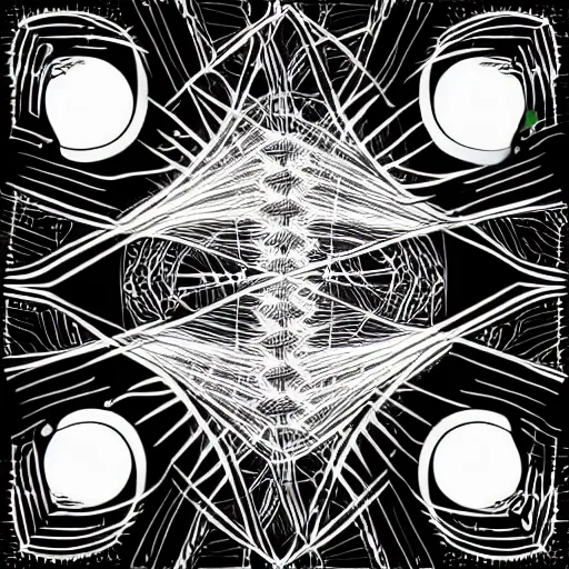 Image similar to Masterpiece neural network tattoo design, neurons, electricity, line art, intricate, extremely detailed, vector art