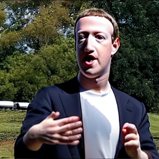 Prompt: Mark Zuckerberg as Ali G