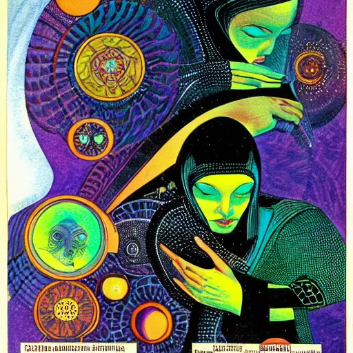 Image similar to leo and diane dillon art