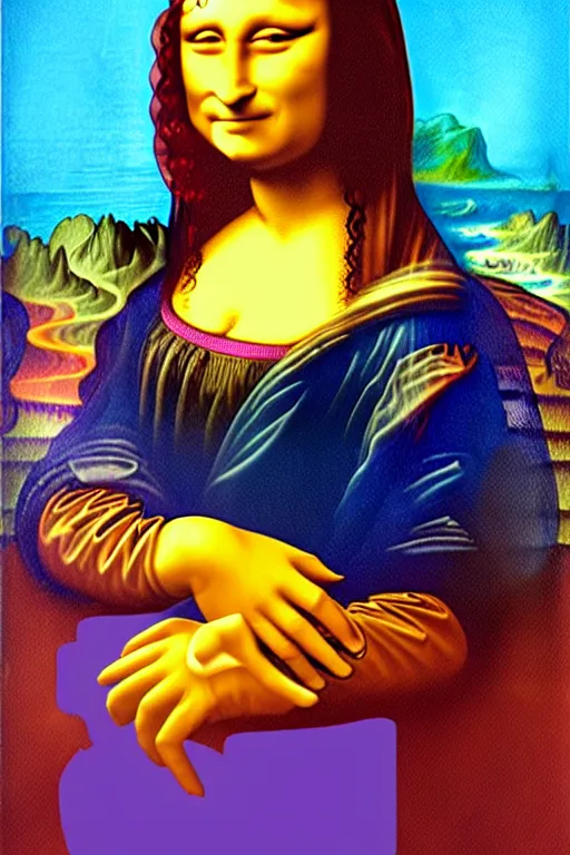 Image similar to mona lisa frank zappa