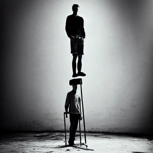 Image similar to the tallest man in the world