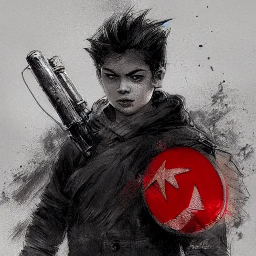 Image similar to portrait of a communist rebel pikachu, epic, fantasy, hd shot, digital portrait, beautiful, artstation, comic style, by artgerm, guy denning, jakub rozalski, magali villeneuve and charlie bowater