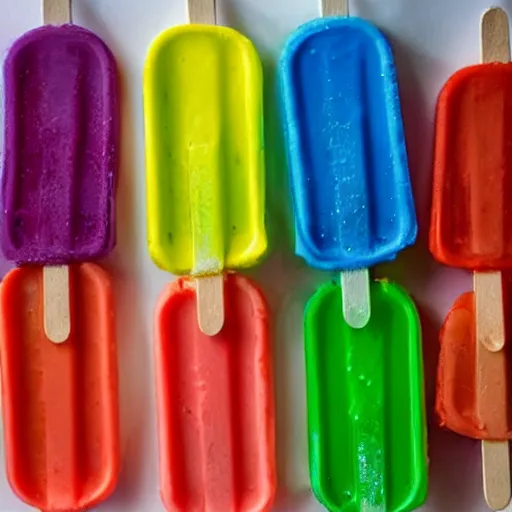 Image similar to Rainbow Popsicles Overthrowing The Government