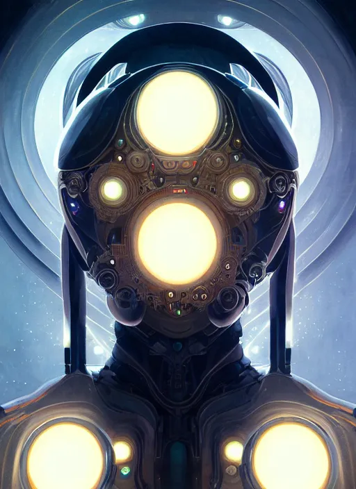 Prompt: symmetry!! portrait of alien, sci - fi, tech wear, steam punk, multiple eyes, glowing lights!! intricate, elegant, highly detailed, digital painting, artstation, concept art, smooth, sharp focus, illustration, art by artgerm and greg rutkowski and alphonse mucha