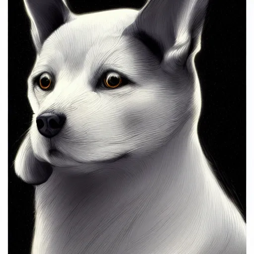 Prompt: Shibu Inu , intricate, elegant, highly detailed, digital painting, artstation, concept art, smooth, sharp focus, illustration, francisco goya