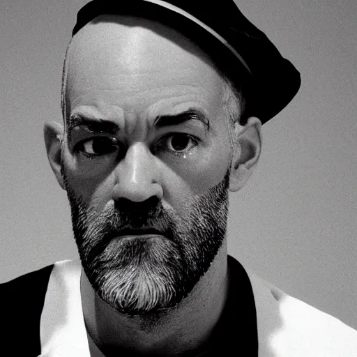 Prompt: claymation michael stipe