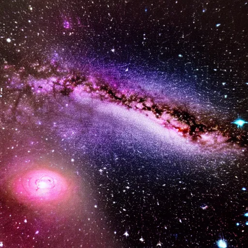 Image similar to the milk way galaxy