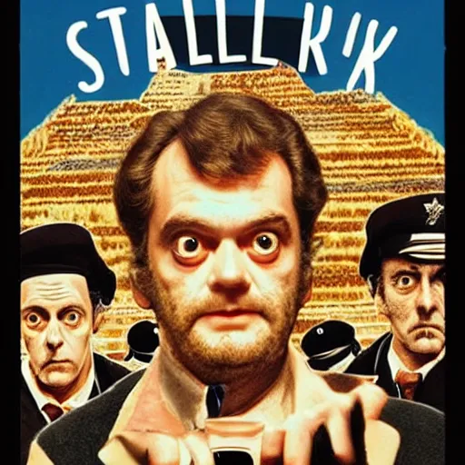 Image similar to the poster of stanley kubrick's next film