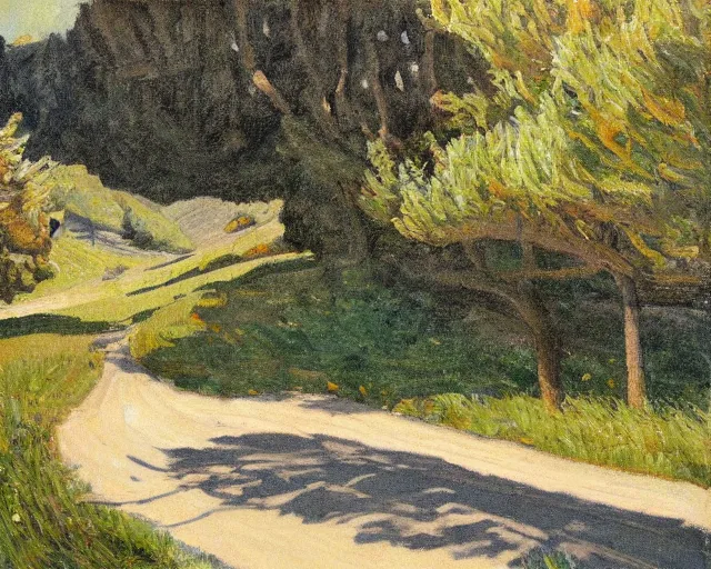 Prompt: the long and winding road by john christopher maxwell pratt,