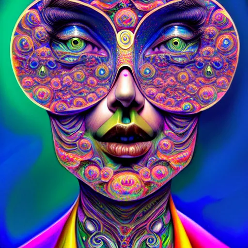 Image similar to an extremely psychedelic portrait of an iphone, surreal, lsd, face, detailed, intricate, elegant, lithe, highly detailed, digital painting, artstation, concept art, smooth, sharp focus, illustration