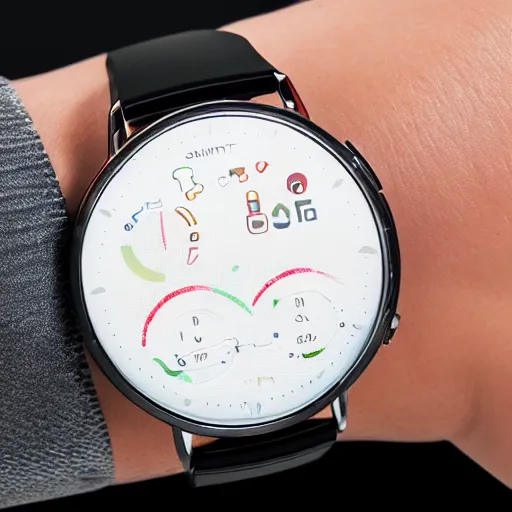Prompt: smart watch inspired by harmut esslinges