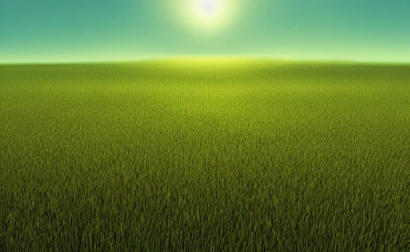 Prompt: black liquid blobs flying through a grass field, dusk, sunrise, 2003 still from pixar, 4k, high quality wallpaper