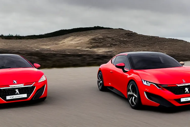 Image similar to peugeot sports car