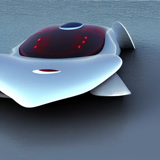 Prompt: futuristic concept car shaped like a shark, high resolution
