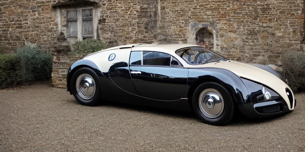 Image similar to 1960s Bugatti Veyron