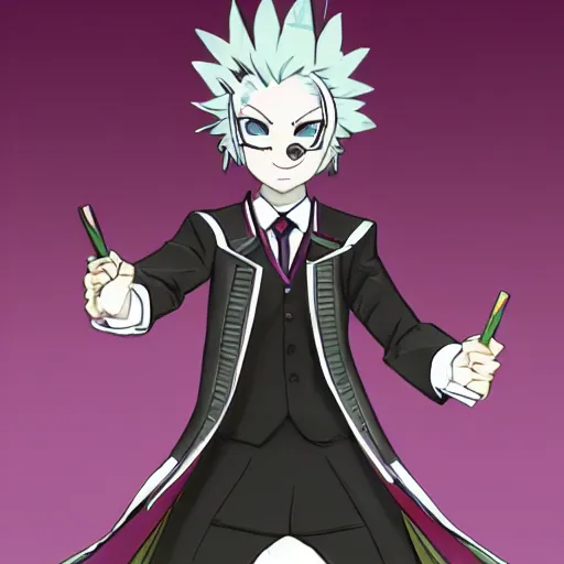 Image similar to concept art for a new danganronpa headmaster