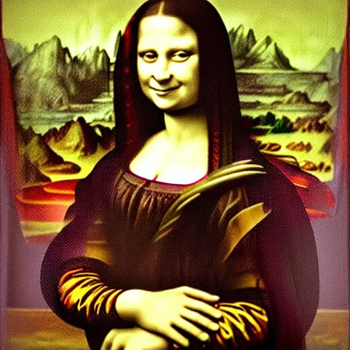 Image similar to shrek from shrek as mona lisa, stylish, smiling, fantasy art, painting, hyper detailed, leonardo da vinci, similar to mona lisa