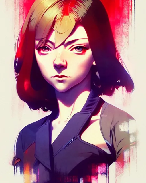 Image similar to Anime as Natalie Dormer, realistic shaded Perfect face, fine details. Anime. realistic shaded lighting poster by Ilya Kuvshinov katsuhiro otomo ghost-in-the-shell, magali villeneuve, artgerm, Jeremy Lipkin and Michael Garmash and Rob Rey