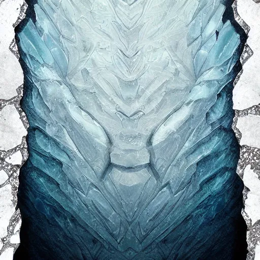 Prompt: hand painted ice dungeon texture with perfect details, symmetry, digital art