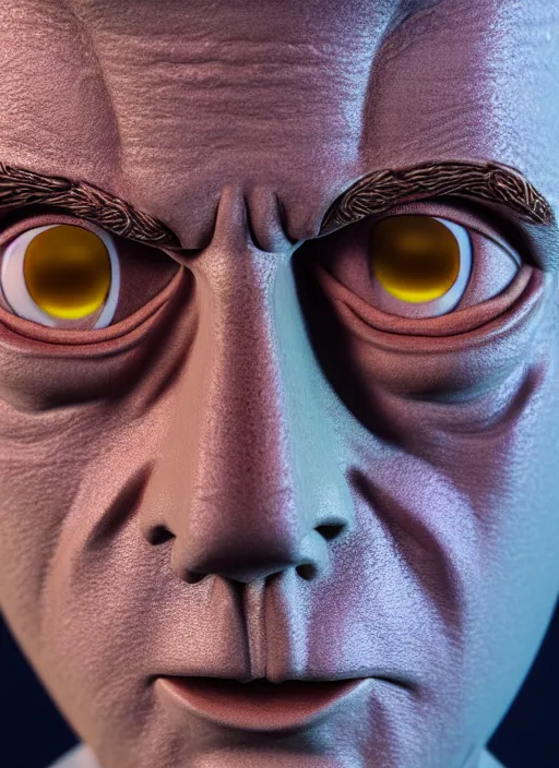 Image similar to morty from rick and morty closeup photograph dslr photorealistic, studio lighting, ektachrome, detailed, intricate, face detail