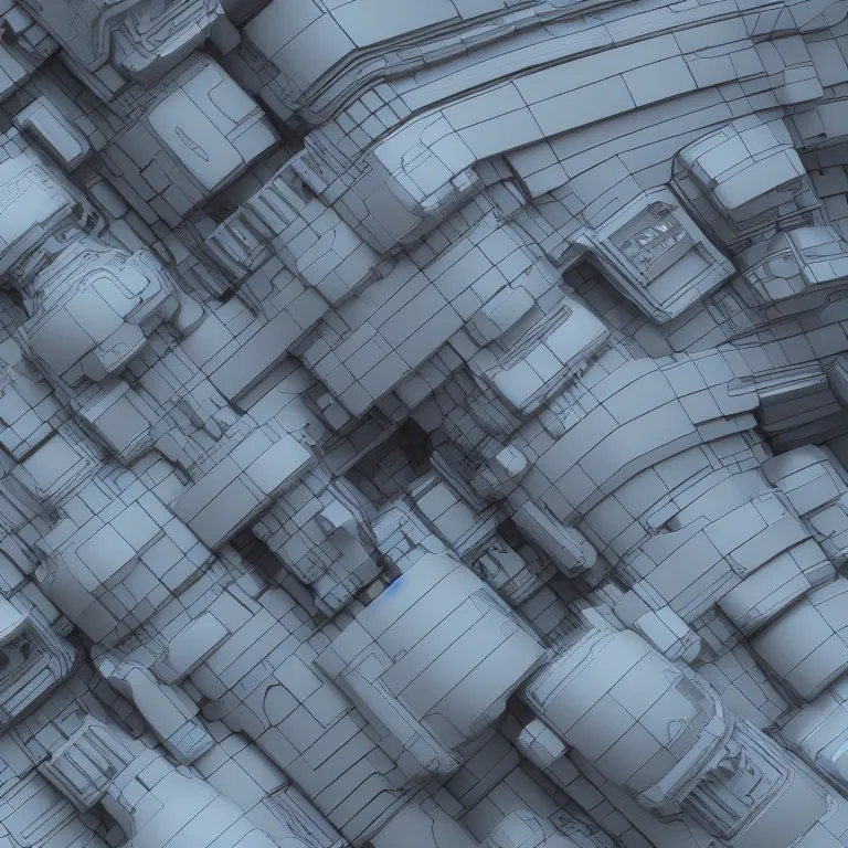 Image similar to normal map for futuristic high tech greeble, normal map color palette, normal channel, bump channel, 3 d resource, cgi, substance painter, c 4 d, redshift, octane, free texture, 4 k, high quality