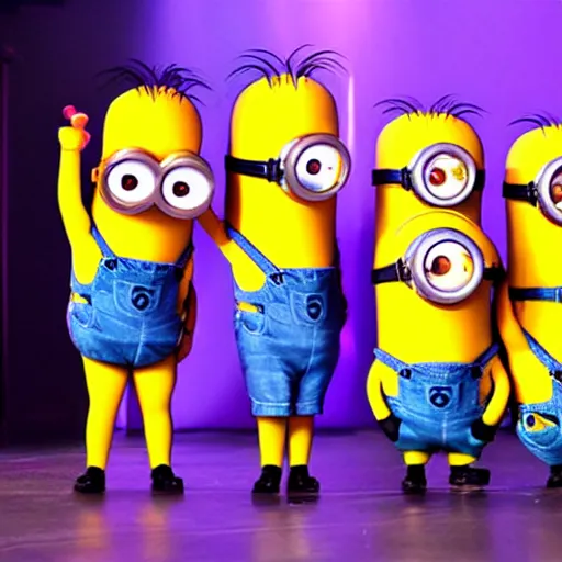 Image similar to minions drag show