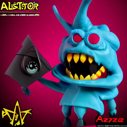 Prompt: alastor the radio demon from habitz hotel, anime figurines, anime, figure, very high quality