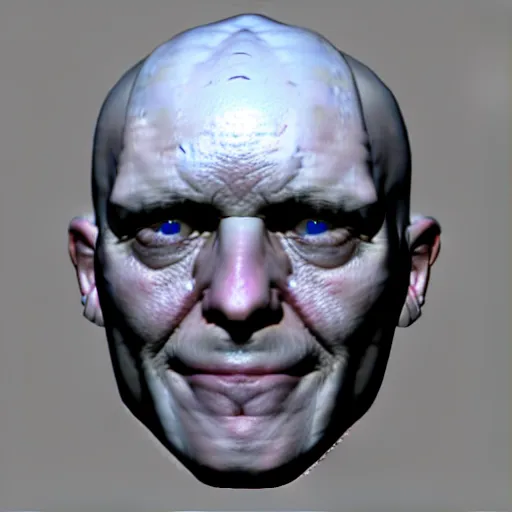 Image similar to human head uv unwrapped, basecolor, uv map, albedo texture, diffuse - map, pbr rendering, texture channels