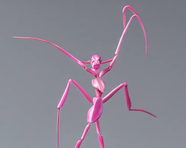 Prompt: orchid mantis figma