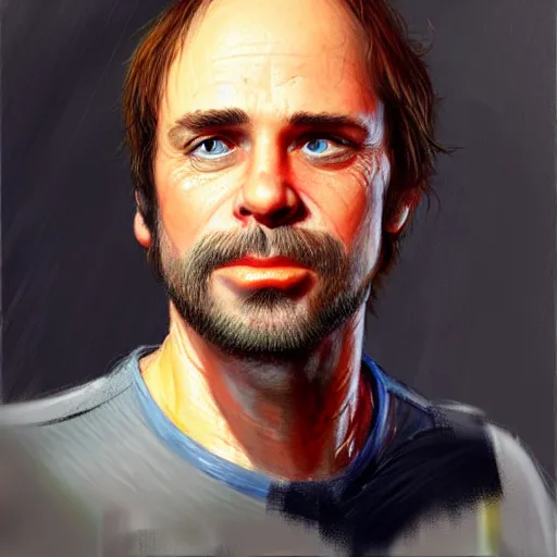 Image similar to protrait of Michel Ancel