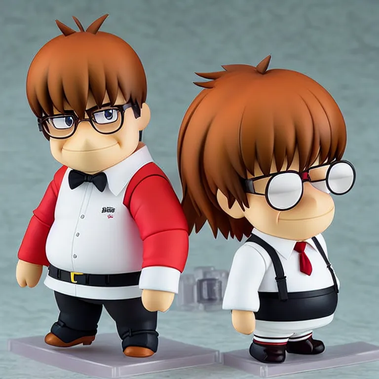 Image similar to peter griffin, an anime nendoroid of peter griffin, figurine, detailed product photo