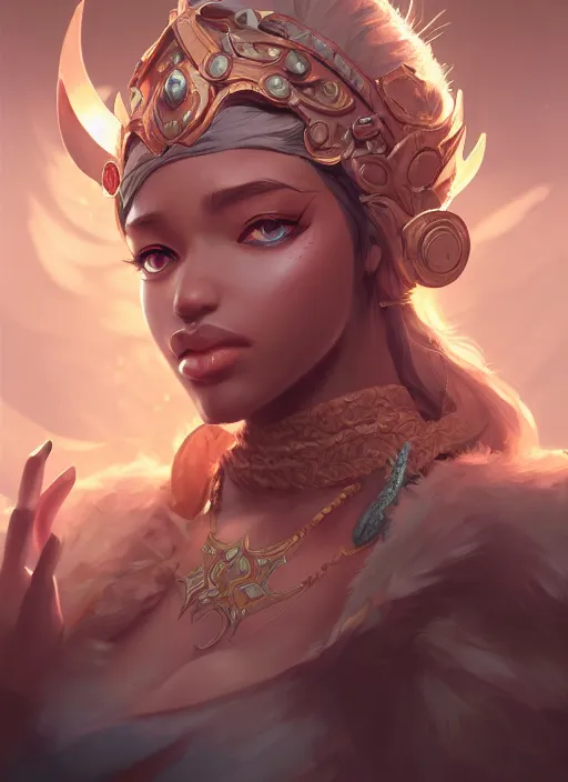 Image similar to a highly detailed illustration of makima, intricate, elegant, highly detailed, centered, digital painting, artstation, concept art, smooth, sharp focus, league of legends concept art, wlop.