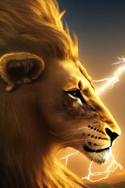 Image similar to girl riding on a lion, extremely detailed, high quality, 4 k, cinematic, dramatic lightning, photo realistic, beautiful face, highly detailed face