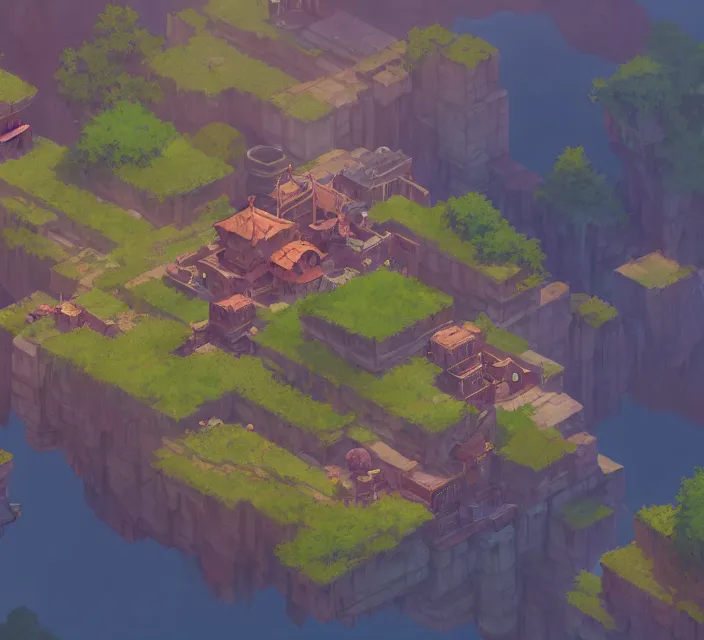 Prompt: isometric view of an area in a diablo 3 videogame, seperated game asset, transparent background, cory loftis, james gilleard, atey ghailan, makoto shinkai, goro fujita, studio ghibli, rim light, exquisite lighting, clear focus, very coherent, soft painting