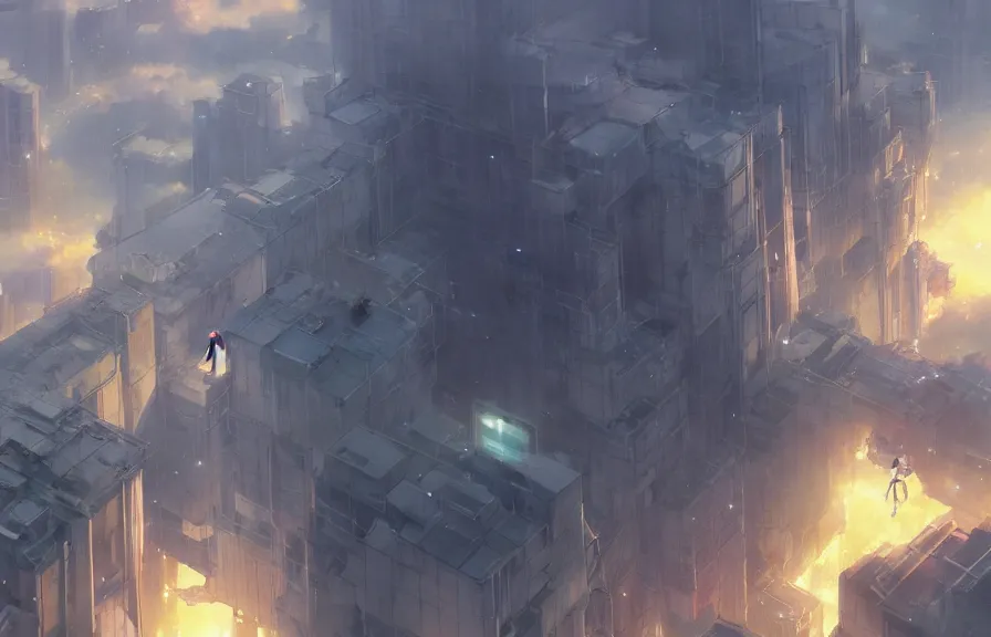 Image similar to makoto shinkai concept art of the laval bomb dimension, key visual, ambient lighting, highly detailed, digital painting, artstation, concept art, sharp focus, by makoto shinkai and akihiko yoshida and hidari and wlop and greg rutkowski