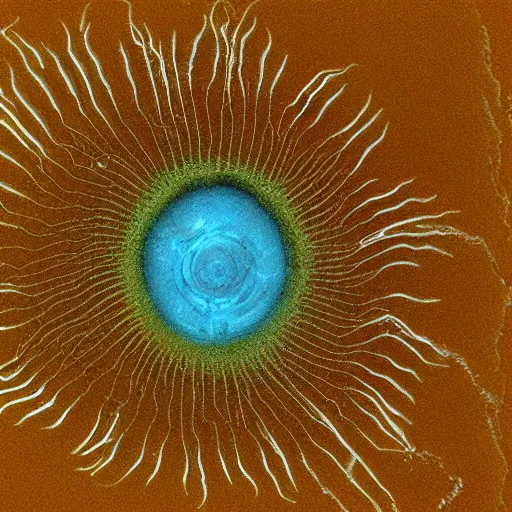 Image similar to deep ocean scale worm ( lepidonotopodium piscesae ), coloured scanning electron micrograph
