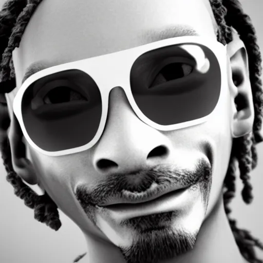 Image similar to snoop dogg as a baby, octane render