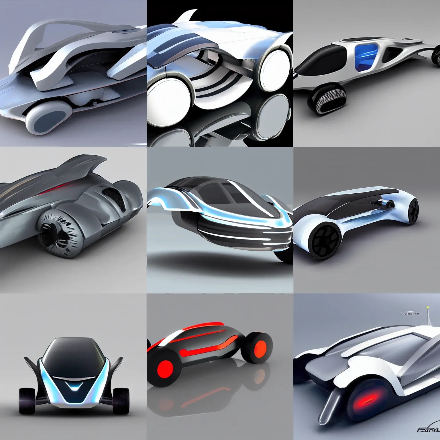 Prompt: futuristic vehicle design concept