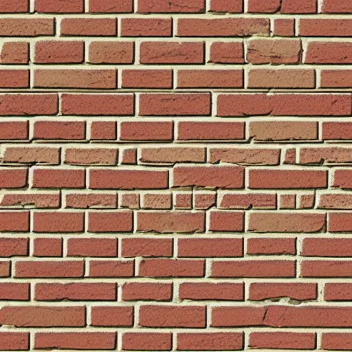 Prompt: brick normal map texture