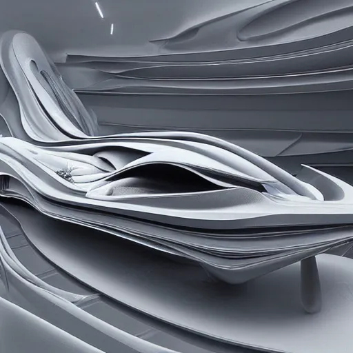 Prompt: sci-fi organic zaha hadid full-lenght car 50% of canvas and wall structure in the coronation of napoleon painting by Jacques-Louis David and in the blade runner 2049 film search pinterest keyshot product render cloudy plastic ceramic material shiny gloss water reflections ultra high detail ultra realism 4k in plastic dark tilt shift