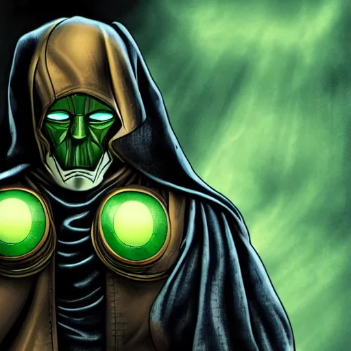 Prompt: doctor doom, 4k realistic photo