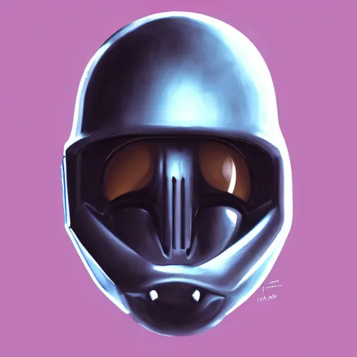 Image similar to dark helmet spaceballs movie, dik dik, digital illustration, trending on artstation, animated
