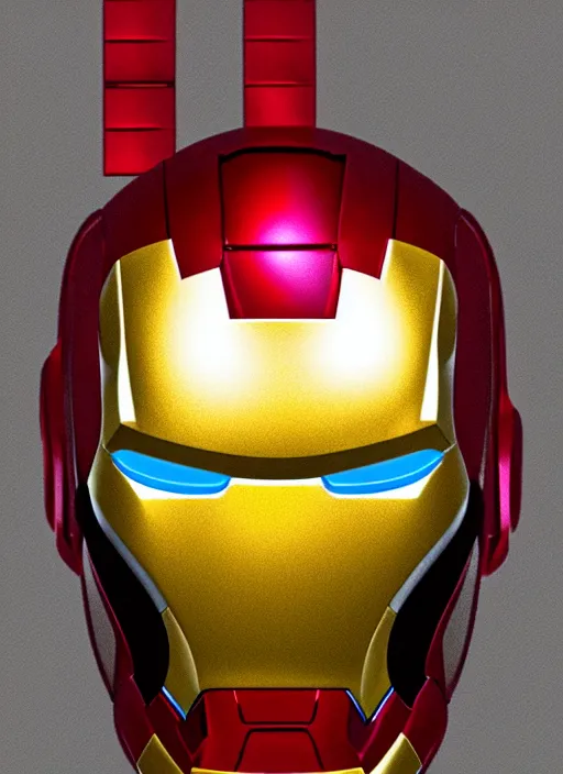 Image similar to george bush as iron man, art station, ray tracing, epicc trending on behance