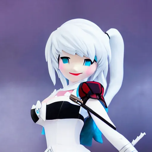 Image similar to Weiss Schnee from RWBY