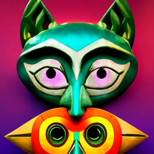 Prompt: “ majora ’ s mask but epic ”