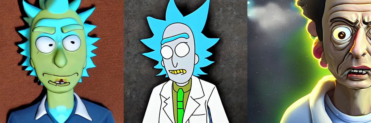 Prompt: Realistic Rick from Rick and Morty